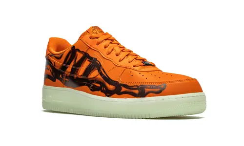 Nike Lifestyle Air Force 1 Low 'Orange Skeleton'