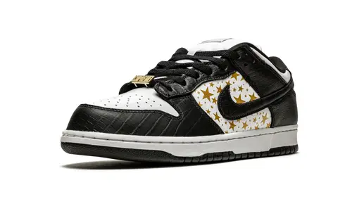 SB Dunk Low 'Supreme - Stars - Black' 