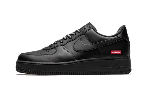 Nike Lifestyle Air Force 1 Low 'Supreme - Mini Box Logo Black' 8B26554