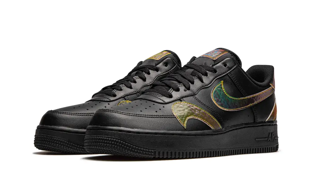 Nike Lifestyle Air Force 1 '07 LV8 'Misplaced Swoosh - Black' 