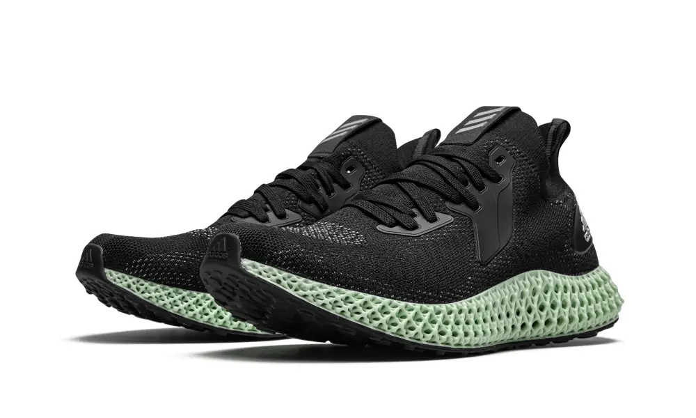More Adidas Shoes Alphaedge 4D 'Reflective Black' 