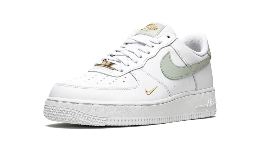 Nike Lifestyle AIR FORCE 1 LO MNS WMNS 'White   Grey   Gold' 