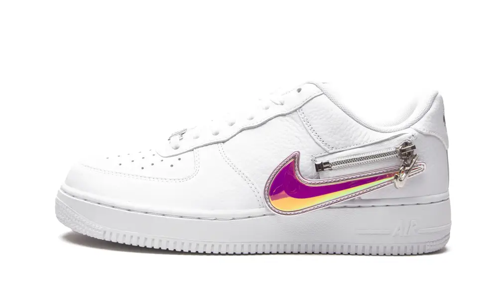 Nike Lifestyle Air Force 1 '07 PRM 'Zip Swoosh White' 