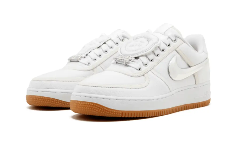 Nike Lifestyle Air Force 1 Low 'Travis Scott - White'