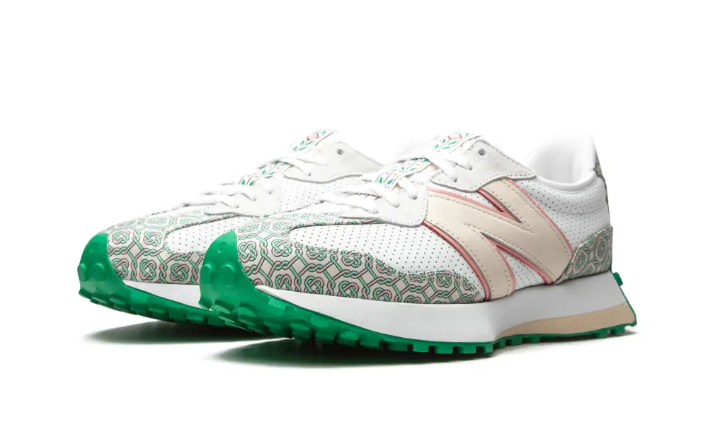New Balance 327 327 'Casablanca - Munsell White / Green' 82D248