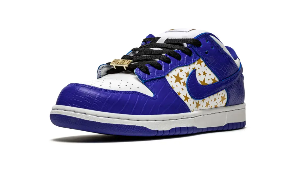 Nike Basketball SB Dunk Low 'Supreme - Stars - Hyper Blue' 