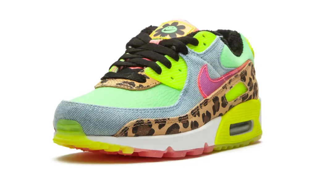 Nike Air Max W Air Max 90 LX 'Denim Leopard Print'
