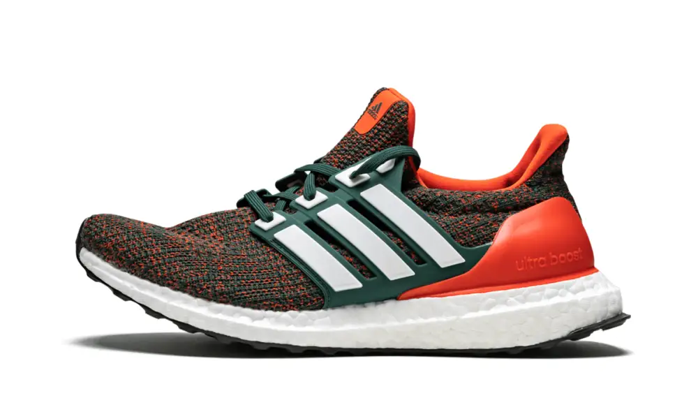 More Adidas Shoes Ultra Boost 'Miami Hurricanes' 