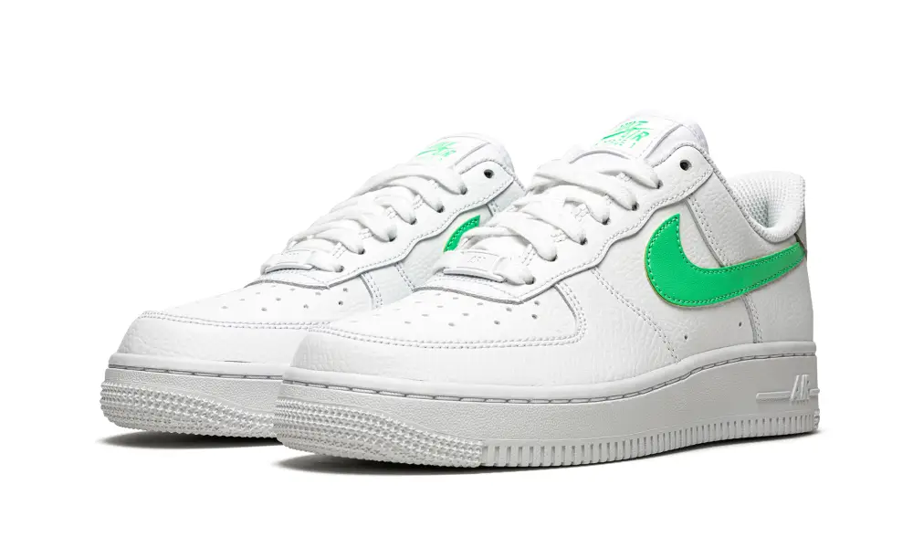 Nike Lifestyle AIR FORCE 1 LO '07 MNS WMNS 'White   Green Glow' 