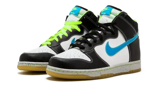 Nike Dunk Dunk High AS PRM 'White Blue Glow' 
