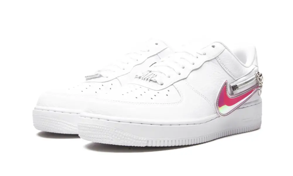 Nike Lifestyle Air Force 1 '07 PRM 'Zip Swoosh White' 