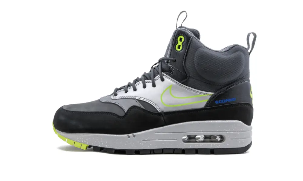 Nike Lifestyle AIR MAX 1 MID SNKRBT P MNS WMNS 'Black Volt'