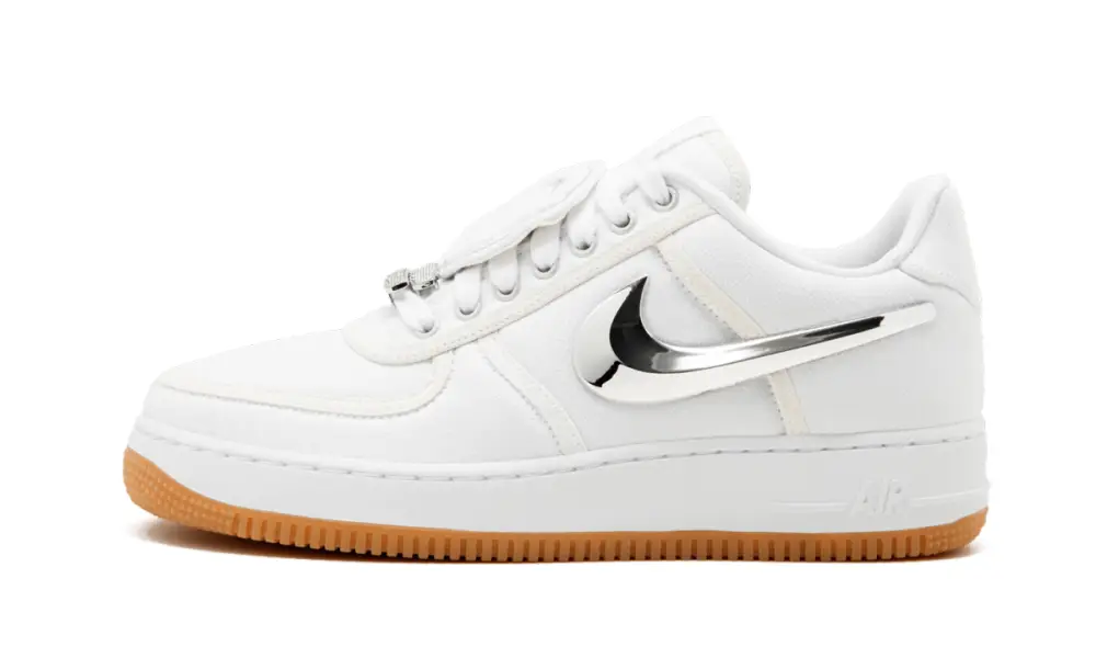 Nike Lifestyle Air Force 1 Low 'Travis Scott - White'