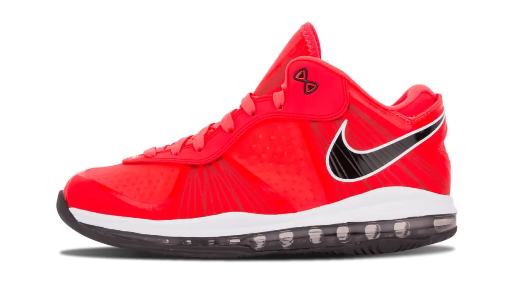 Nike Basketball Lebron 8 V/2 Low 'Solar Red'