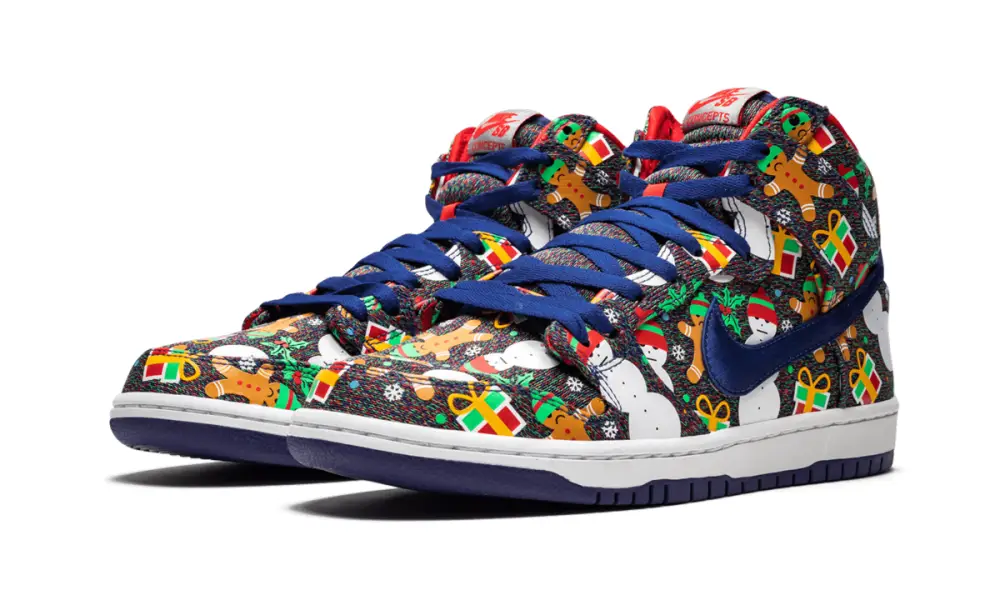 Nike SB SB Dunk High TRD QS 'Ugly Christmas Sweater' 