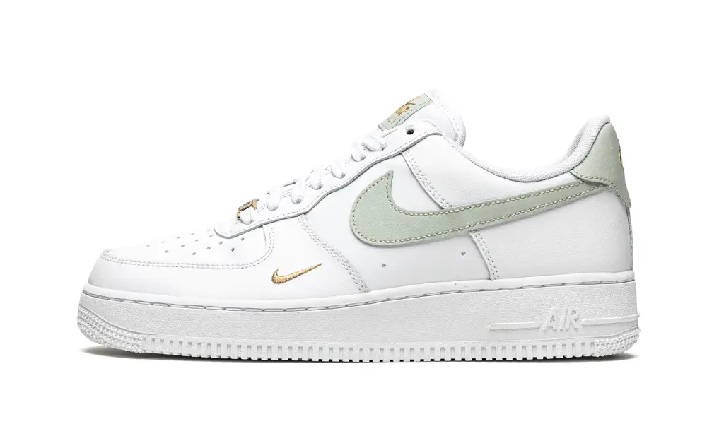 Nike Lifestyle AIR FORCE 1 LO MNS WMNS 'White / Grey / Gold'