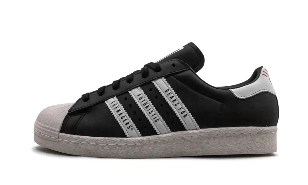 Adidas Superstar Super Star 80s Human Made 'Black' 2BE250
