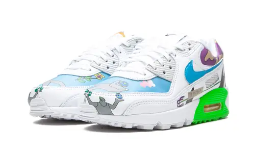 Nike Air Max Flyleather Air Max 90 QS 'Ruohan Wang' 