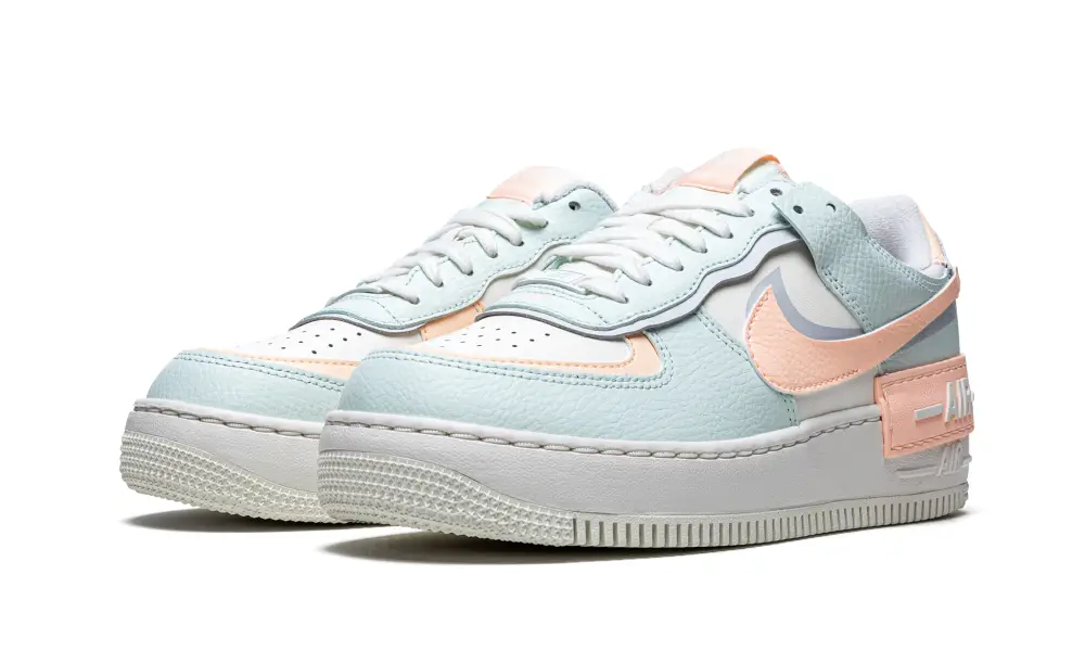 Nike Lifestyle AF1 SHADO WMNS 'Barely Green   Crimson Tint' 