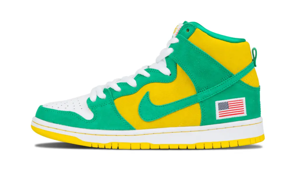 Nike Dunk Dunk High Pro SB 'Oakland A's' 