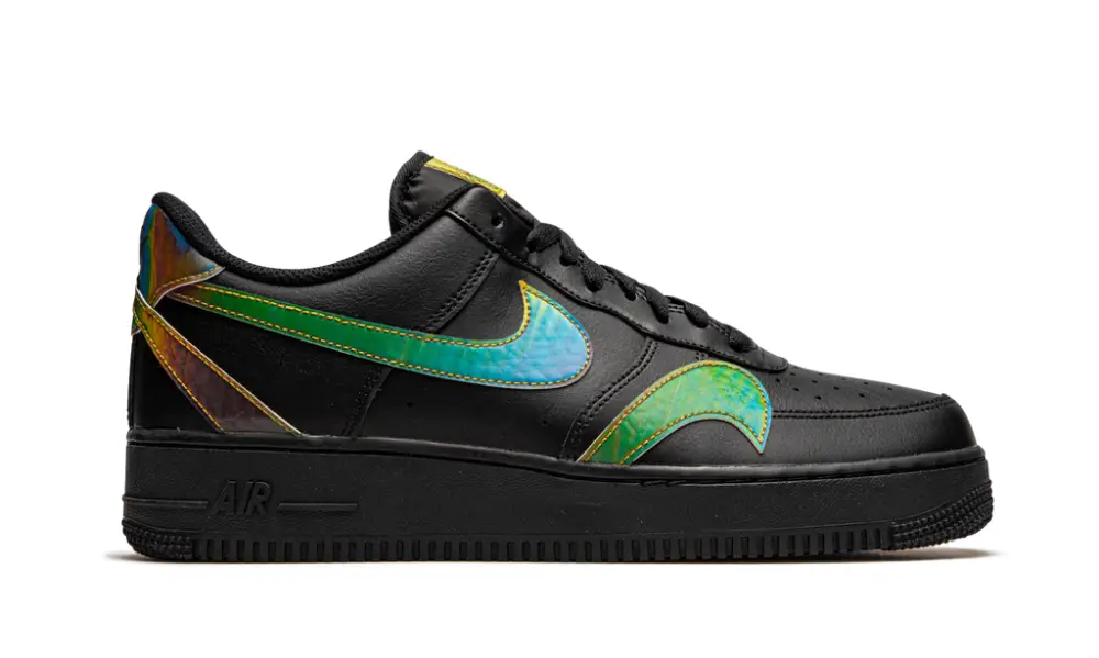 Nike Lifestyle Air Force 1 '07 LV8 'Misplaced Swoosh - Black'