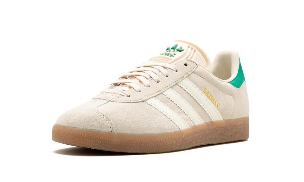 Adidas Gazelle GAZELLE WMNS 'Wonder White   Green' 
