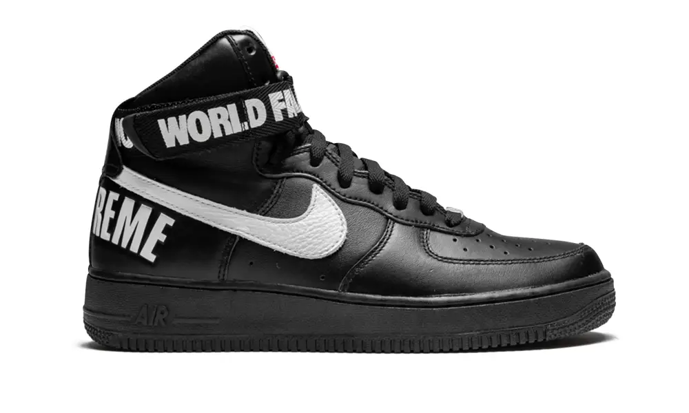 Nike Lifestyle Air Force 1 High Supreme SP 'Black'