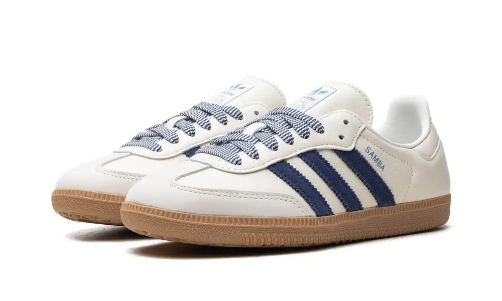 Adidas Samba Samba OG WMNS 'Off White Dark Blue'