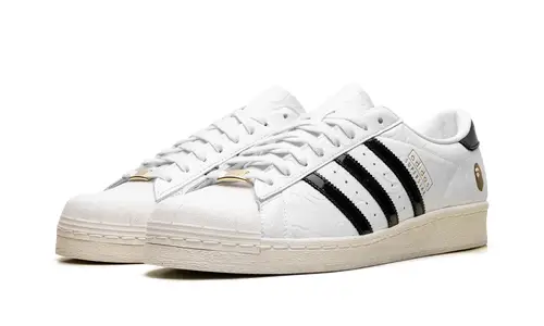 Adidas Superstar Superstar Vintage 'A Bathing Ape - White Black' 