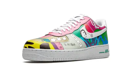 Nike Lifestyle Air Force 1 Low Flyleather 'Ruohan Wang' 