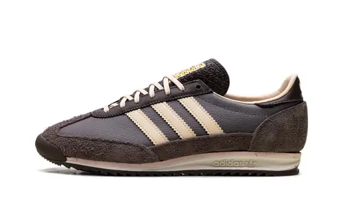 More Adidas Shoes SL 72 OG WMNS 'Charcoal Crystal Sand Brown' 