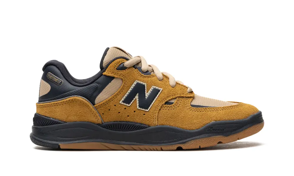More New Balance Numeric Tiago Lemos 'Light Brown   Navy Blue' 