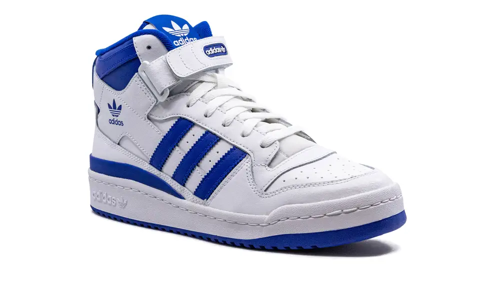 More Adidas Shoes Forum Mid 'White Royal' 