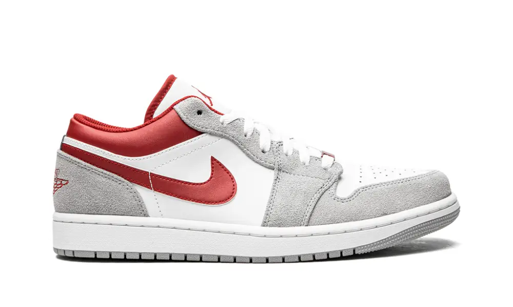 Air Jordan 1 Air Jordan 1 Low SE 'White   Grey   Red' 