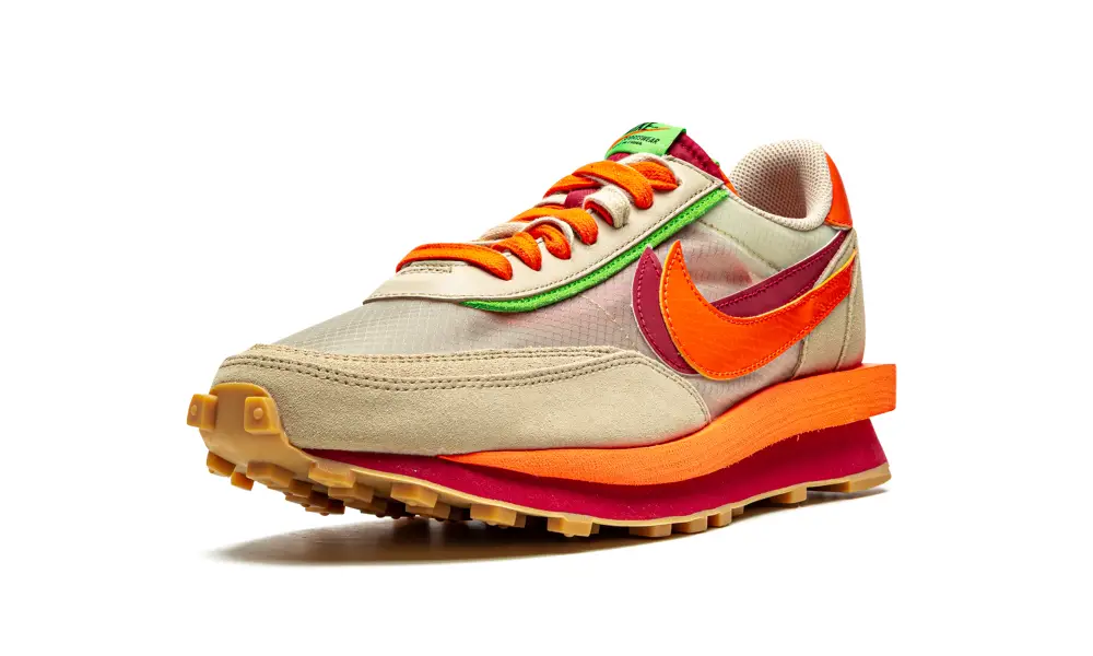 Nike Lifestyle LDWaffle 'Sacai x Clot - Net Orange Blaze' 