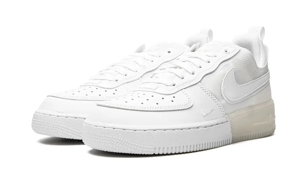 Nike Lifestyle Air Force 1 React 'Triple White'