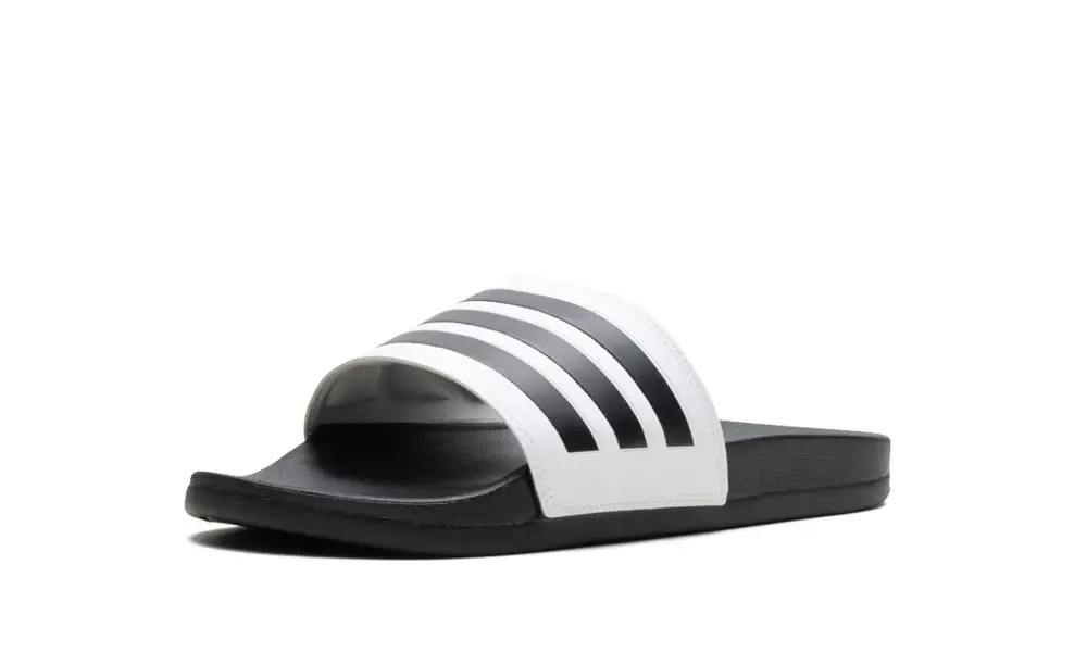 More Adidas Shoes Adilette Comfort Slides 'Cloud White Core Black'