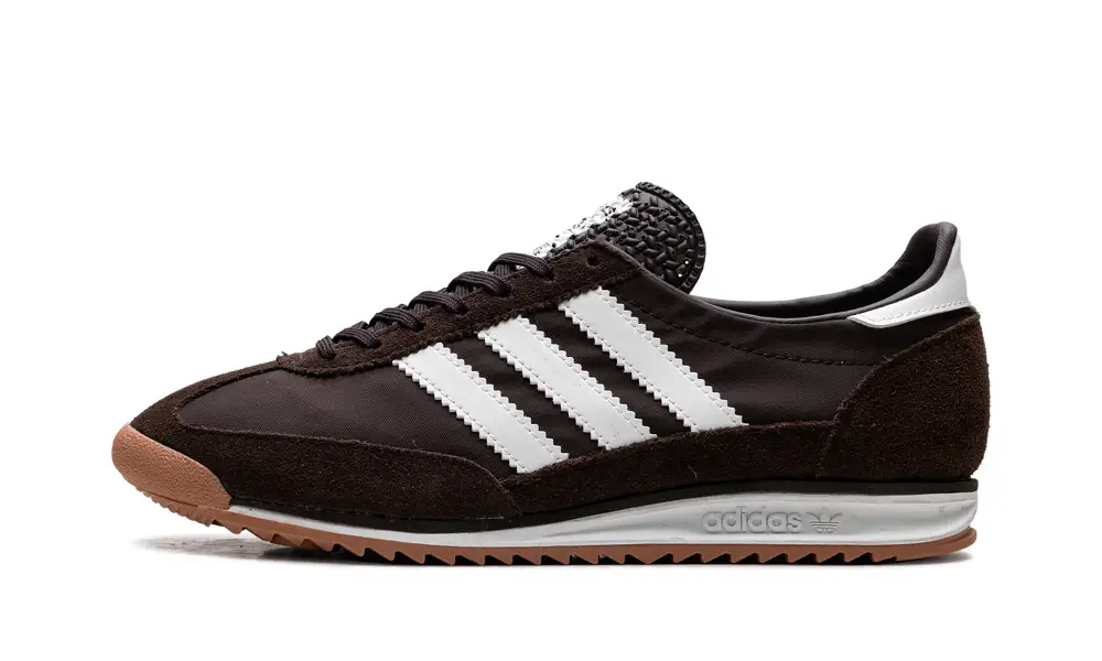 More Adidas Shoes SL 72 OG WMNS 'Dark Brown White' 