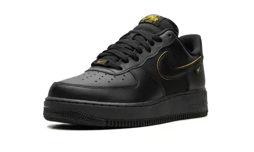 Nike Lifestyle Air Force 1 '07 'Black University Gold'