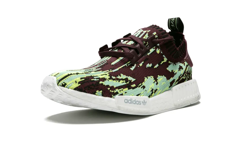 Adidas NMD NMD R1 PK 'Sneakersnstuff Datamosh 2.0 - Maroon' 