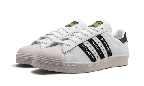 Adidas Superstar Super Star 80s Human Made 'White Black' 
