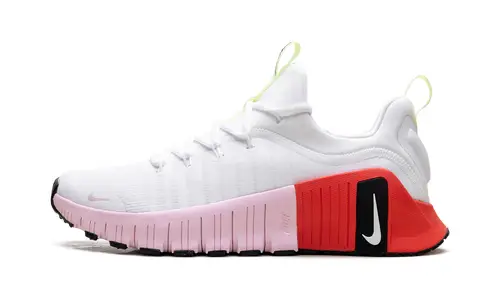 Nike Lifestyle Free Metcon 6 WMNS 'White Barely Volt Bright Crimson Pink Foam' 