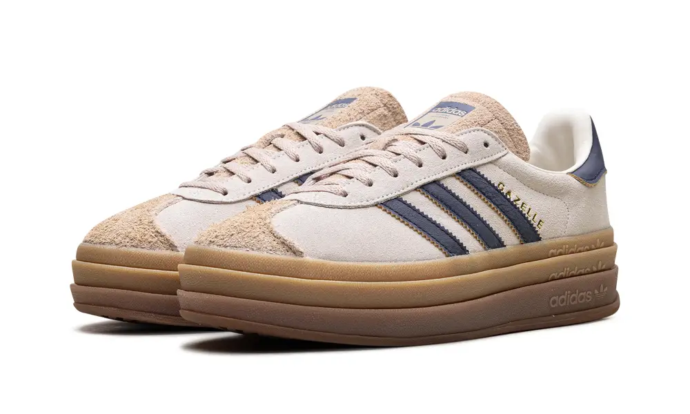Adidas Gazelle Gazelle Bold WMNS 'Cream Night Indigo' 