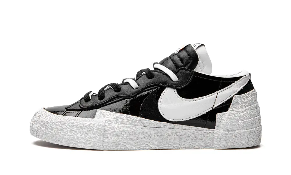 Nike Lifestyle Blazer Low 'Sacai - Black Patent Leather' 