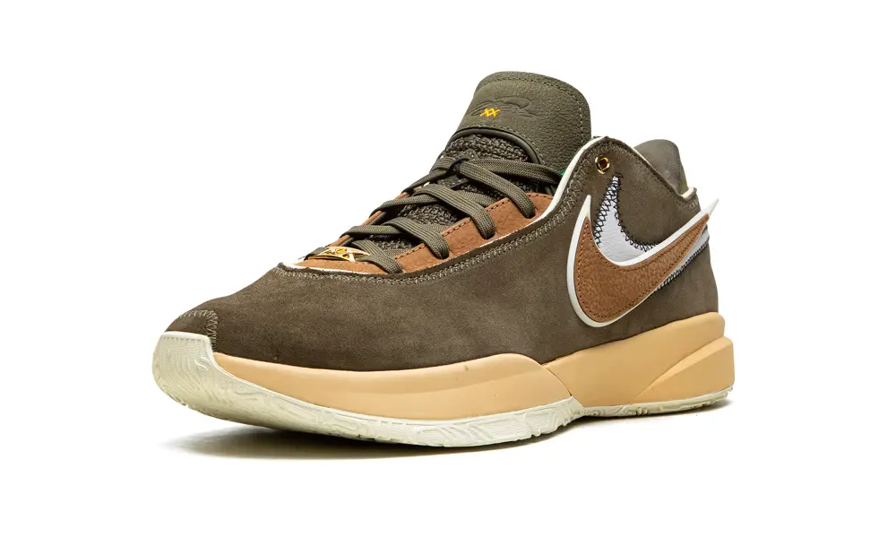 Nike Basketball LeBron 20 'Olive Suede' 