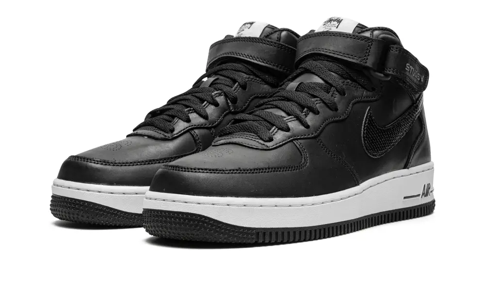 Nike Lifestyle Air Force 1 Mid 'Stussy - Black' 