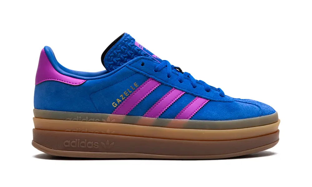 Adidas Gazelle Gazelle Bold WMNS 'Bold Blue Lucid Pink'