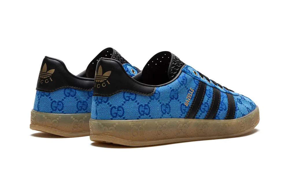 Adidas Gazelle Gazelle 'Gucci - GG Monogram - Blue' 