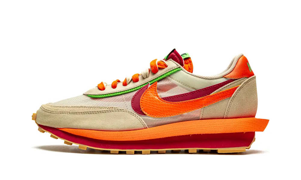 Nike Lifestyle LDWaffle 'Sacai x Clot - Net Orange Blaze'