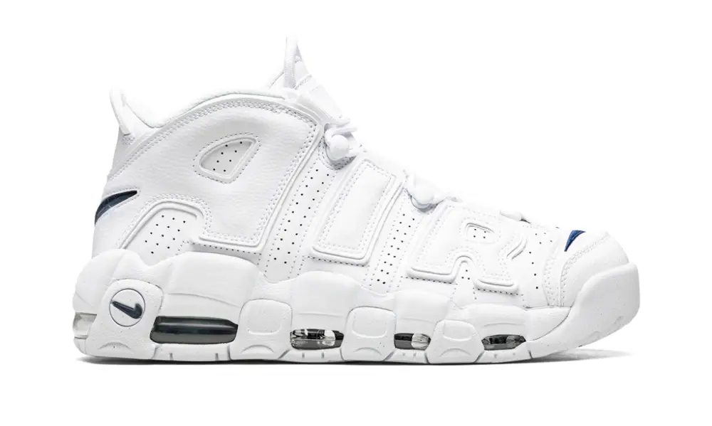 Nike Basketball Air More Uptempo 'White Midnight Navy'